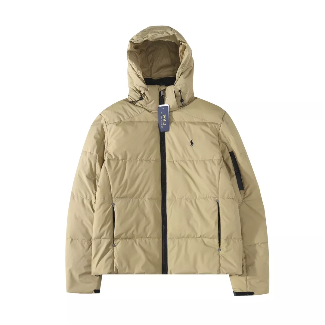 Ralph Lauren Polo Down Feather Coat Long Sleeved For Unisex AllSeason 1404