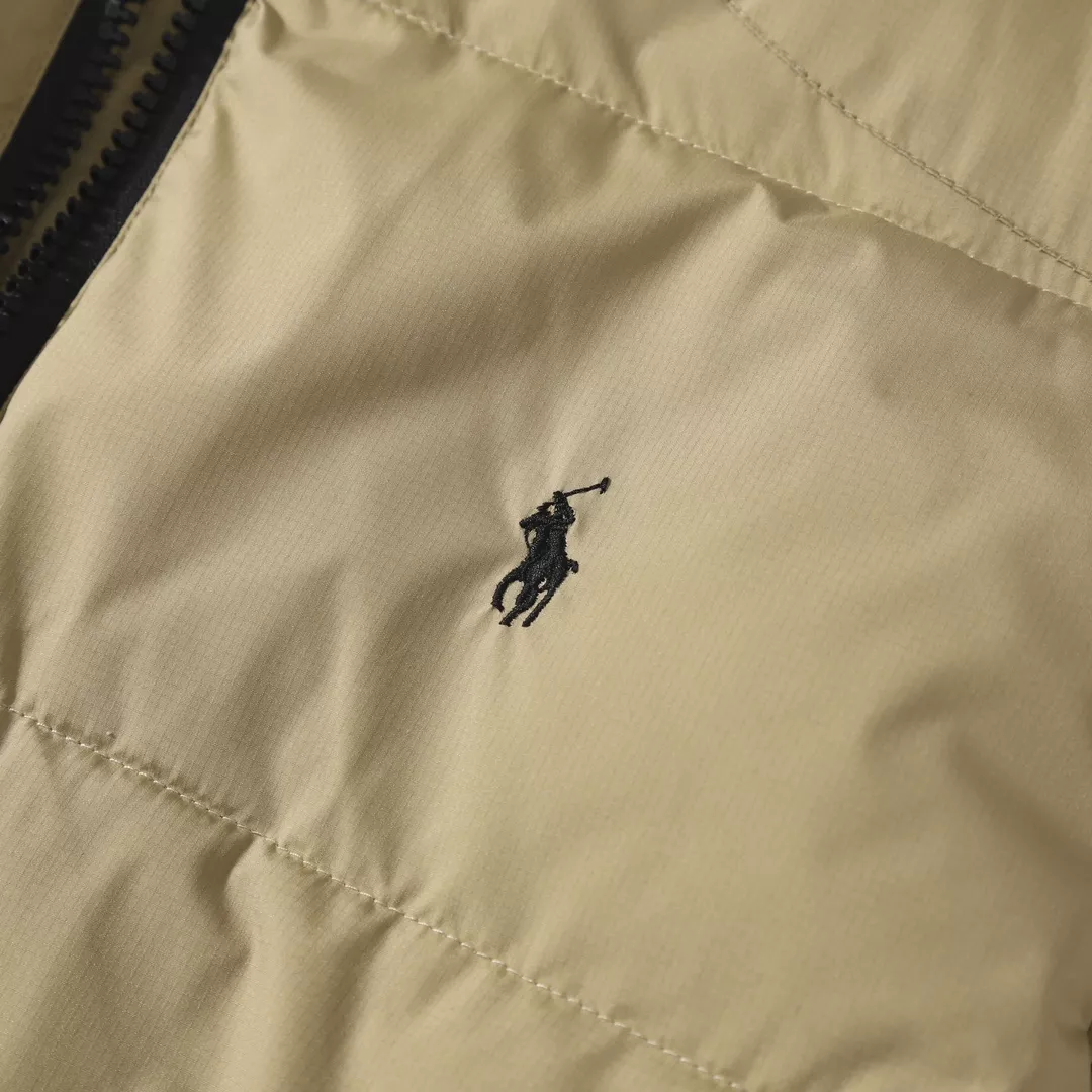 Ralph Lauren Polo Down Feather Coat Long Sleeved For Unisex AllSeason 1404