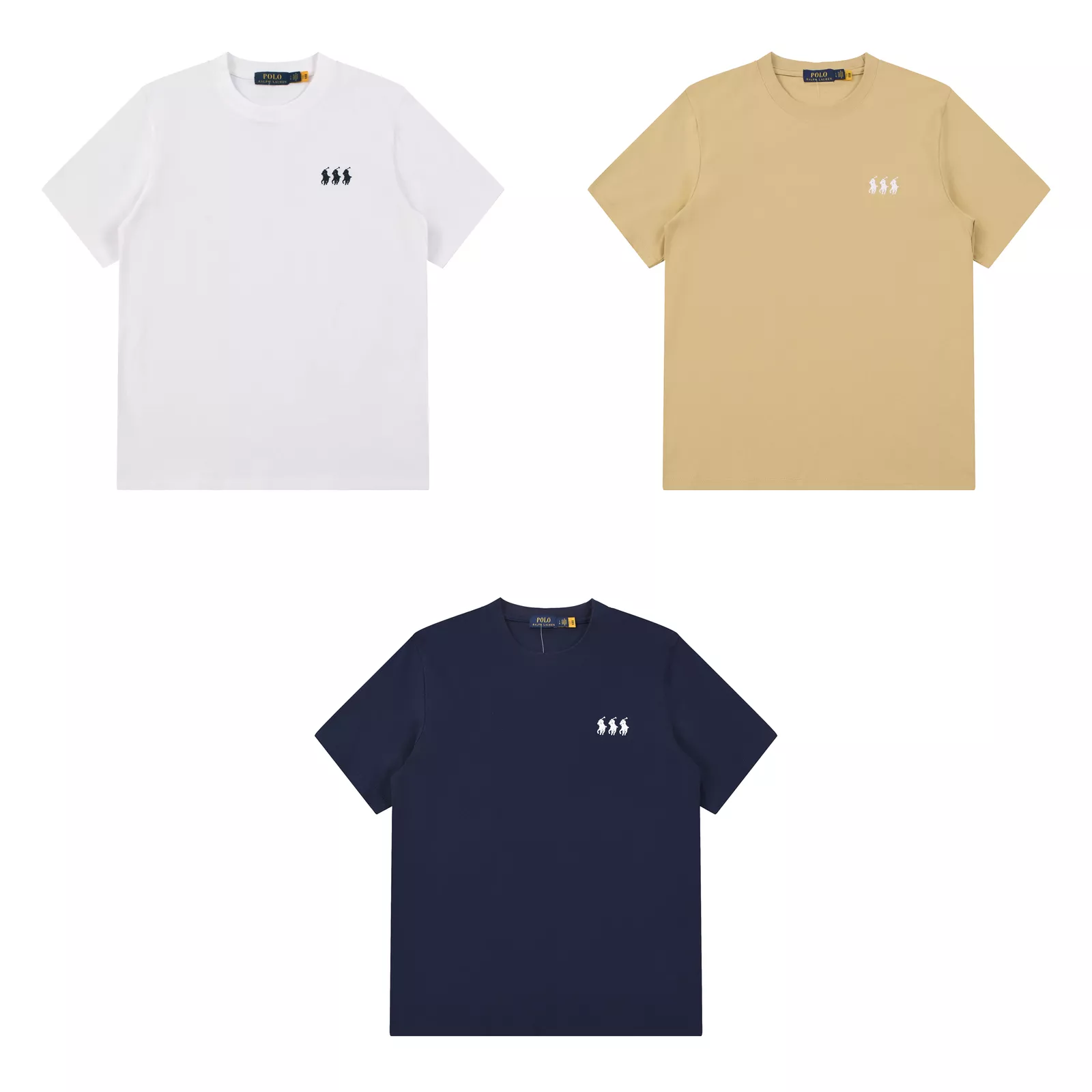 Ralph Lauren Polo T-Shirts Short Sleeved For Men Bright 4503