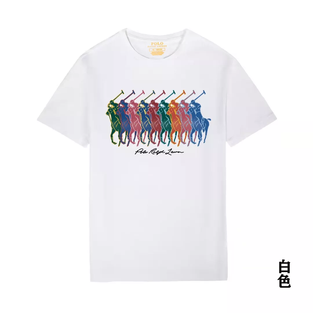 Ralph Lauren Polo T-Shirts Short Sleeved For Men Versatile 3168