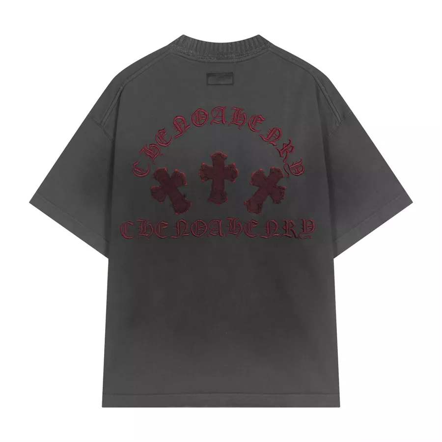 Refined 173 Chrome Hearts T-Shirts Short Sleeved For Unisex