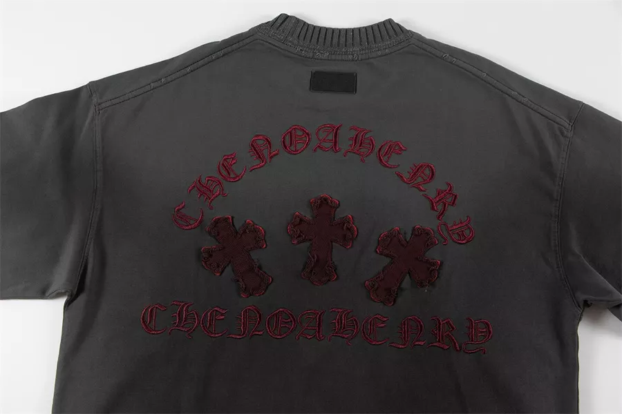 Refined 173 Chrome Hearts T-Shirts Short Sleeved For Unisex