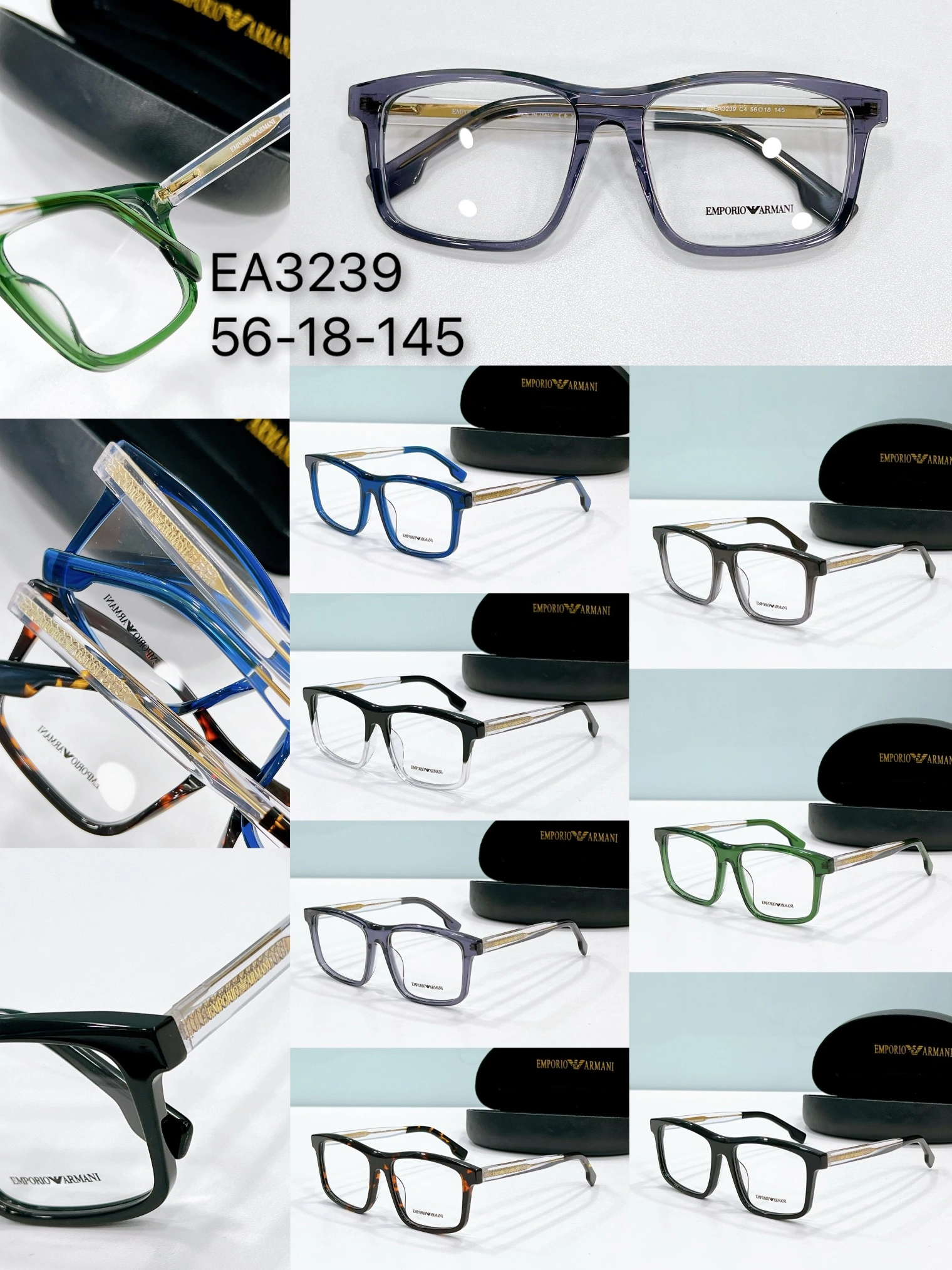 Refined 189 Armani Fashion Goggles