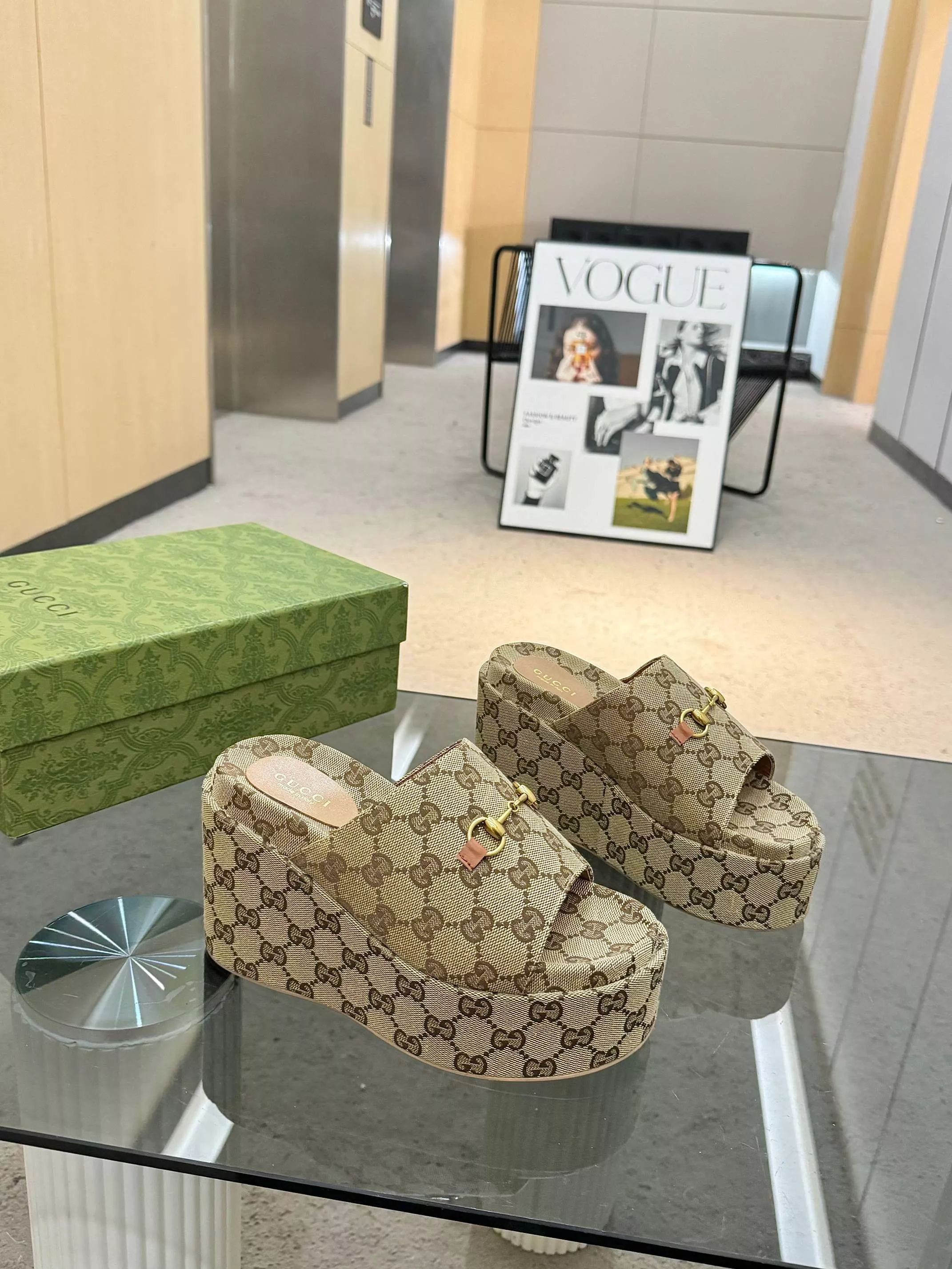 Refined 1936 Gucci Slippers For Women