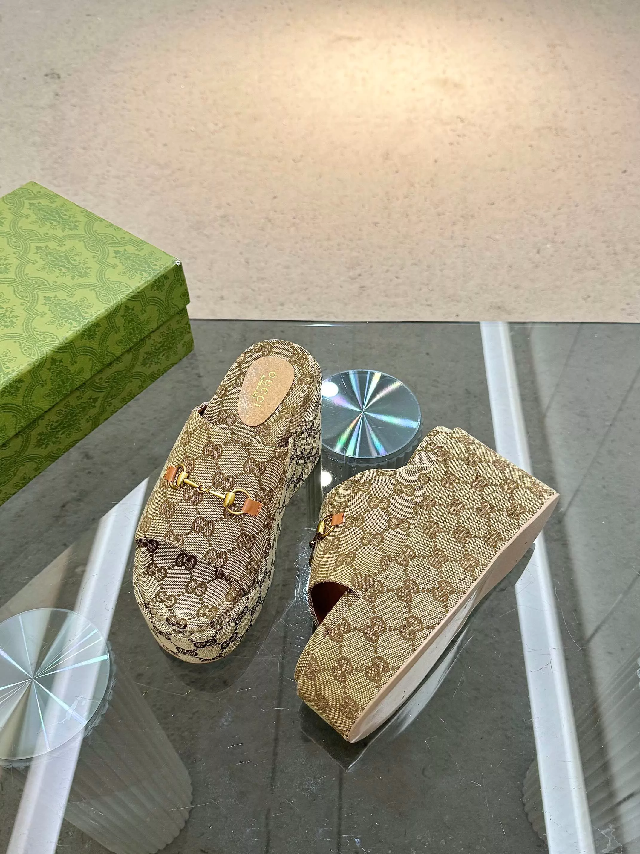 Refined 1936 Gucci Slippers For Women