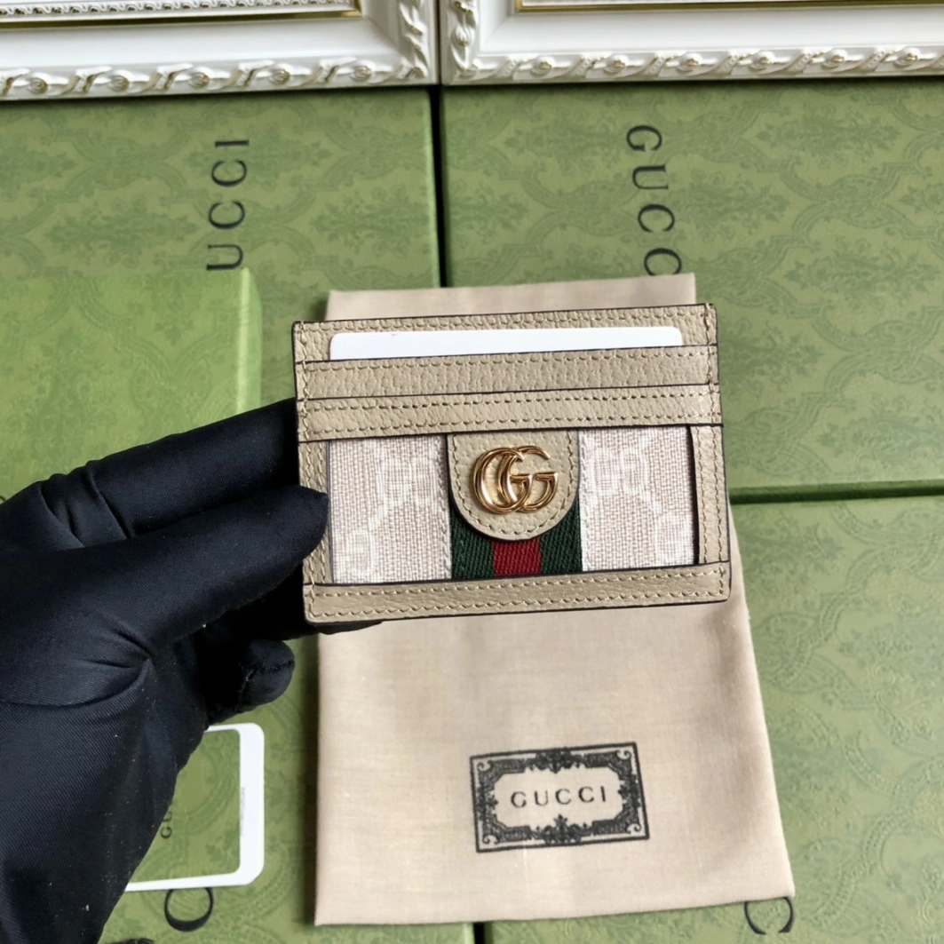 Refined 2029 Gucci AAA Quality Card Case