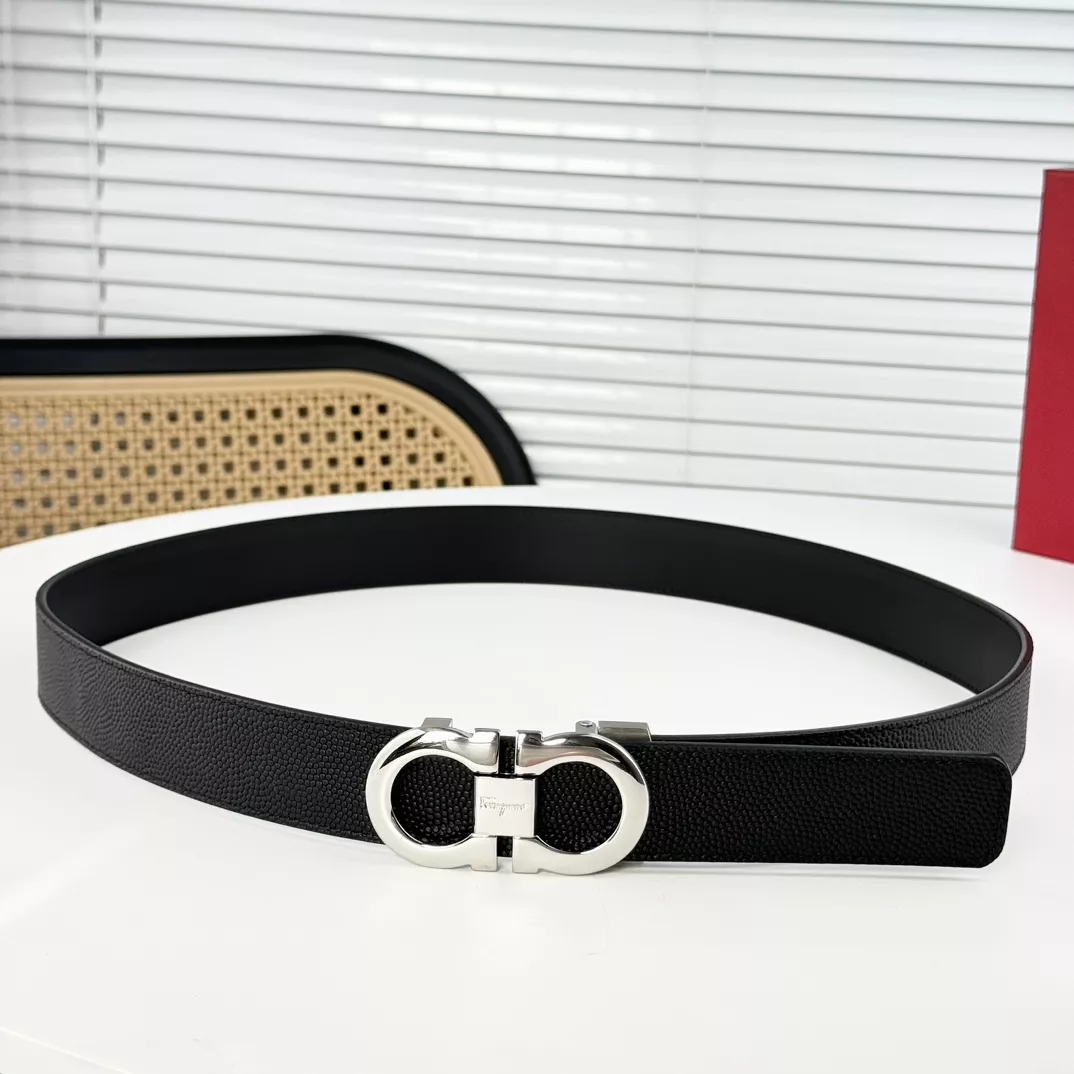 Refined 2041 Salvatore Ferragamo AAA Quality Belts In 3.5cm For Men