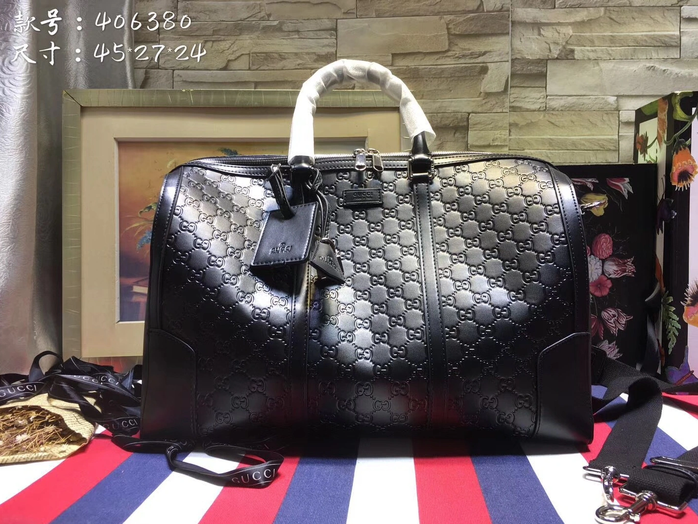 Refined 2138 Gucci AAA Quality Travel Bags
