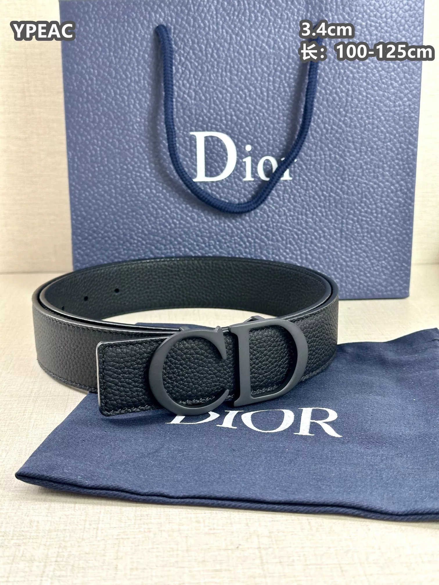 Refined 2179 Christian Dior AAA Quality Belts For Men