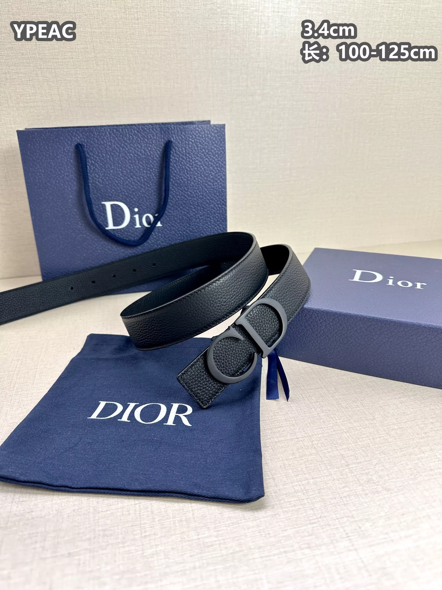 Refined 2179 Christian Dior AAA Quality Belts For Men