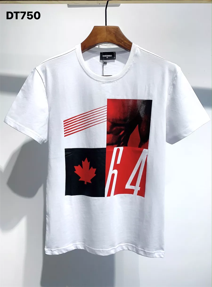 Refined 2186 Dsquared T-Shirts Short Sleeved For Men