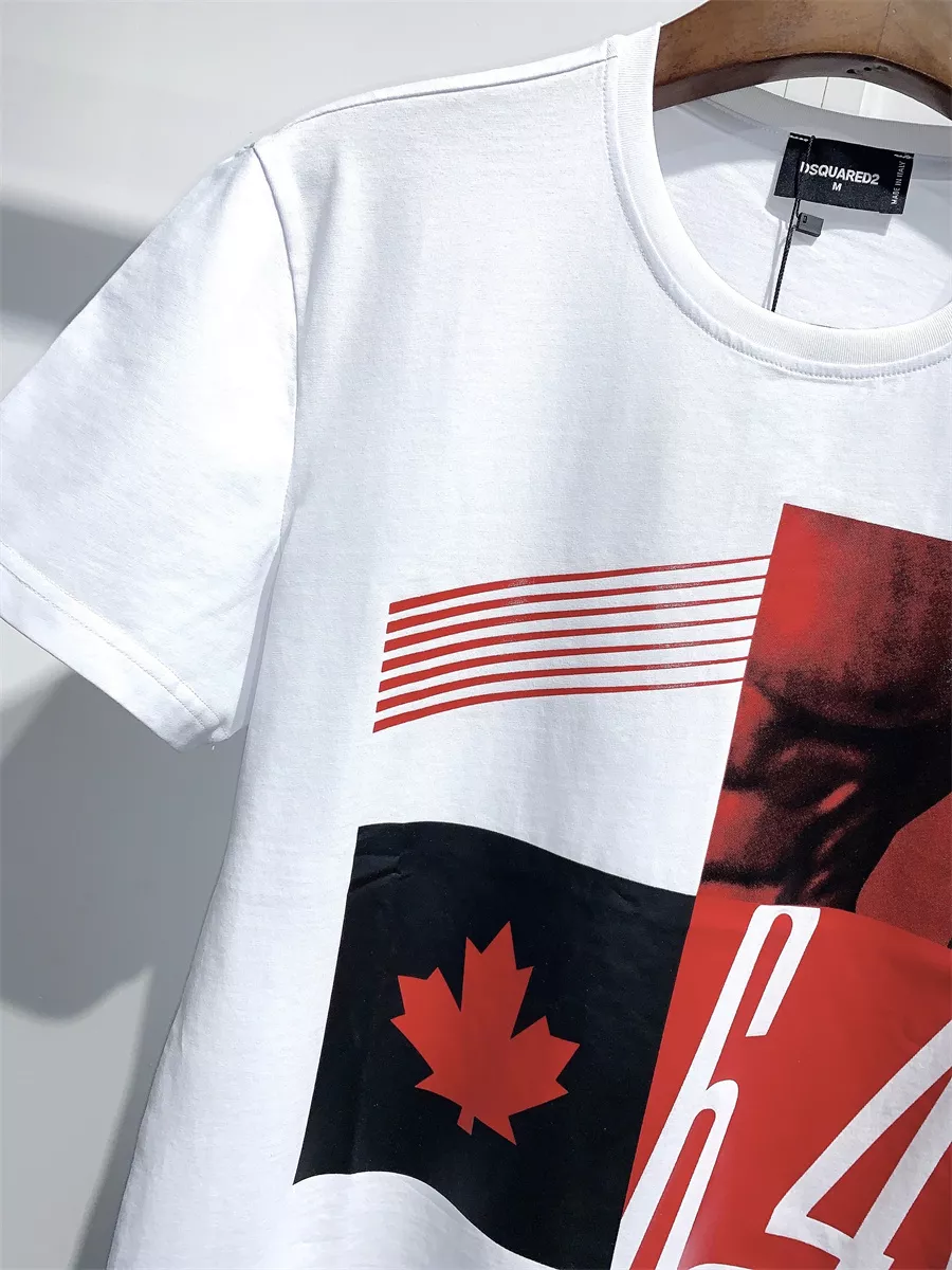 Refined 2186 Dsquared T-Shirts Short Sleeved For Men