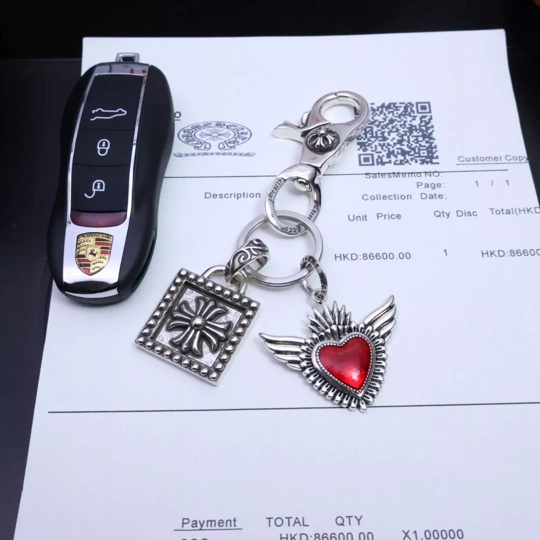 Refined 2424 Chrome Hearts Key Holder And Bag Buckle
