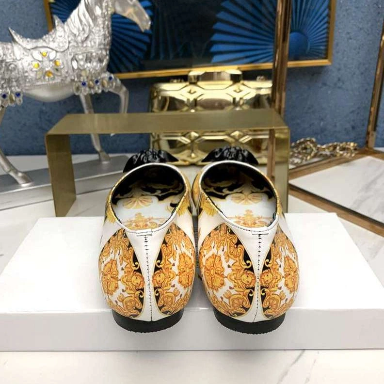 Refined 2431 Versace Flat Shoes For Women