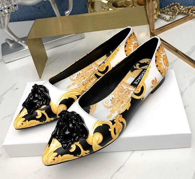 Refined 2431 Versace Flat Shoes For Women