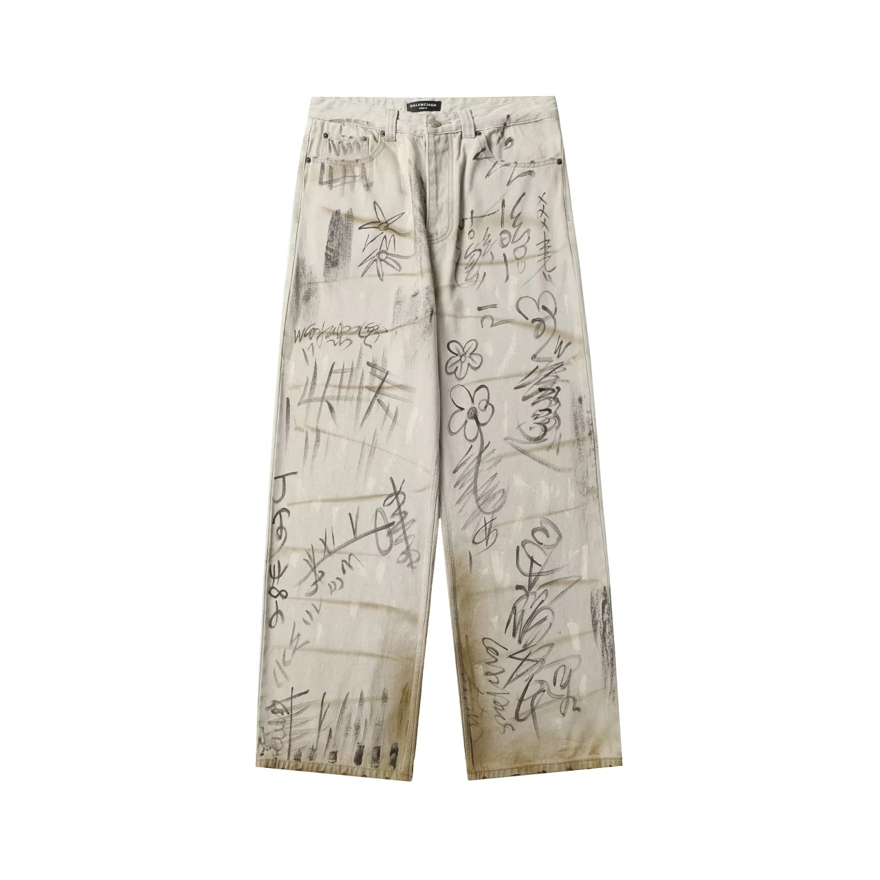 Refined 2590 Balenciaga Jeans For Unisex