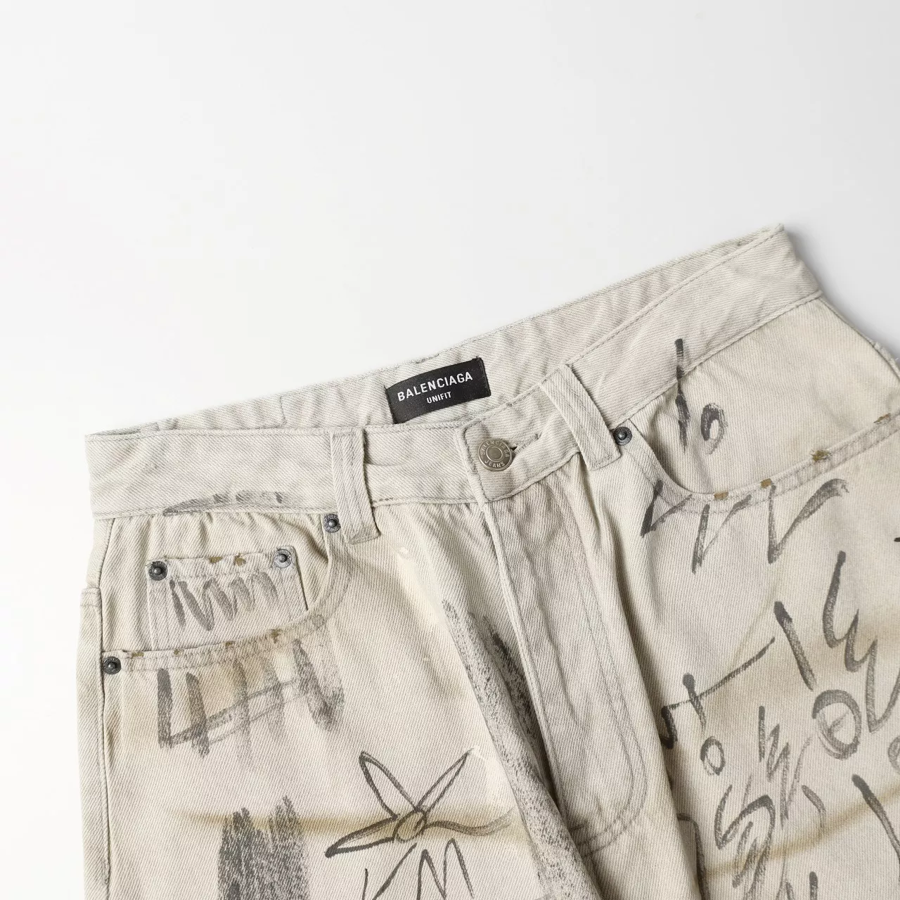 Refined 2590 Balenciaga Jeans For Unisex