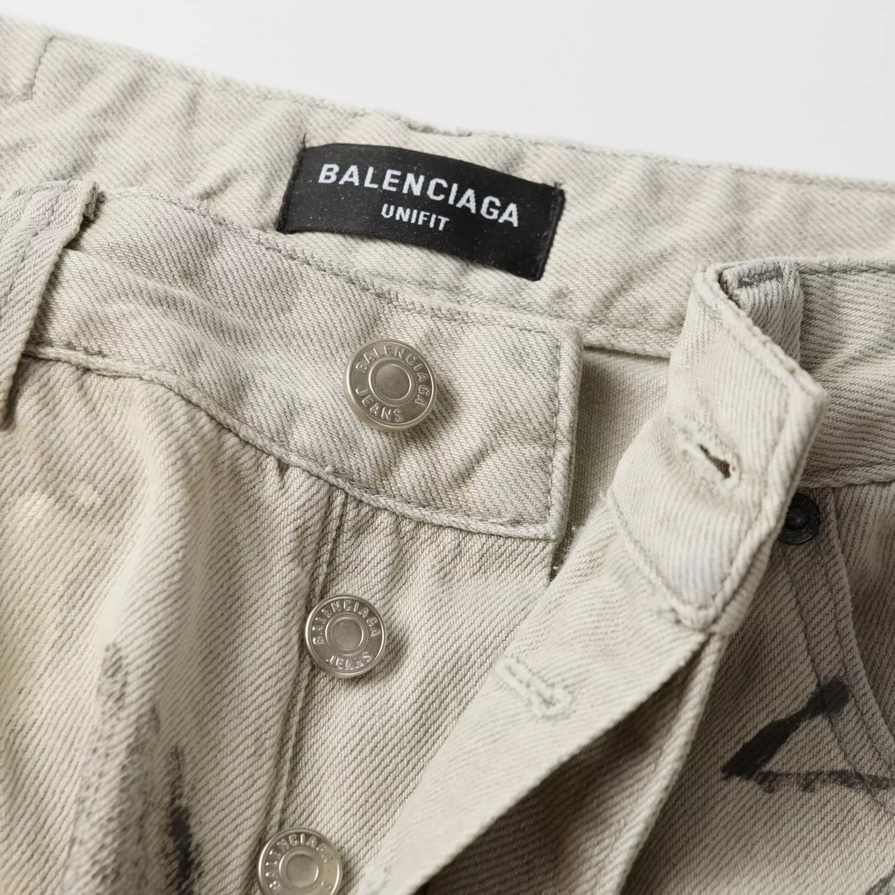 Refined 2590 Balenciaga Jeans For Unisex