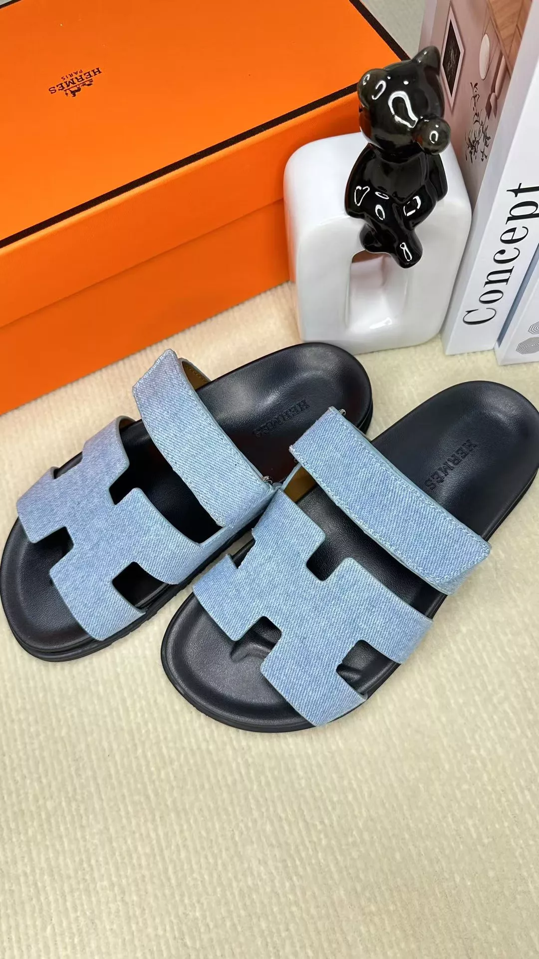 Refined 3055 Hermes Slippers For Men