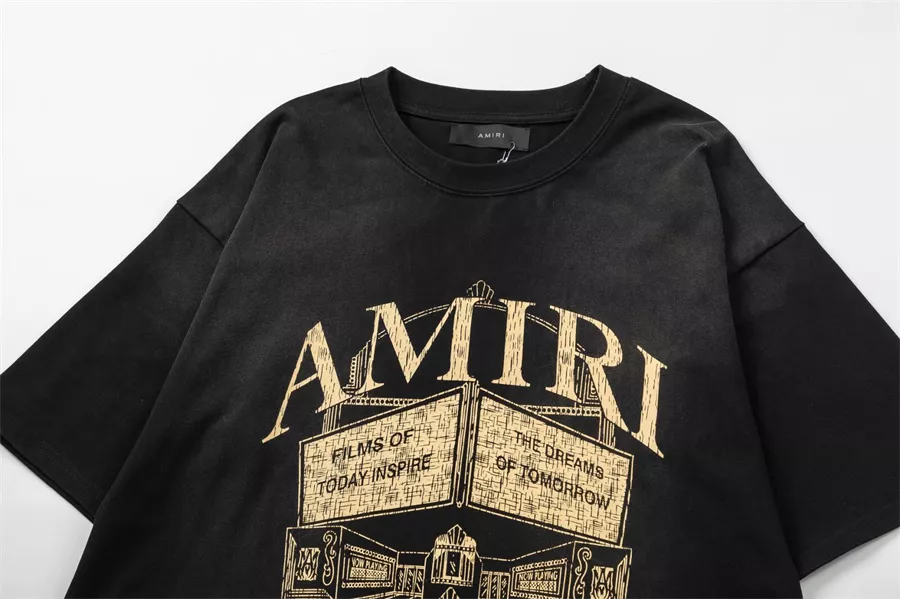 Refined 3152 Amiri T-Shirts Short Sleeved For Unisex