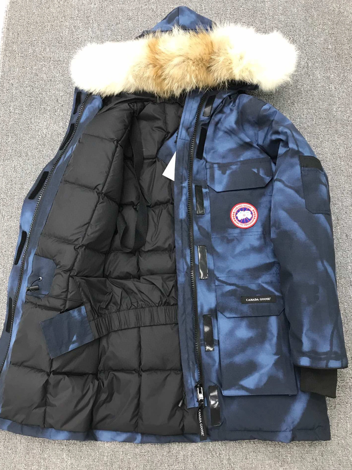 Refined 3217 Canada Goose Down Feather Coat Long Sleeved For Women