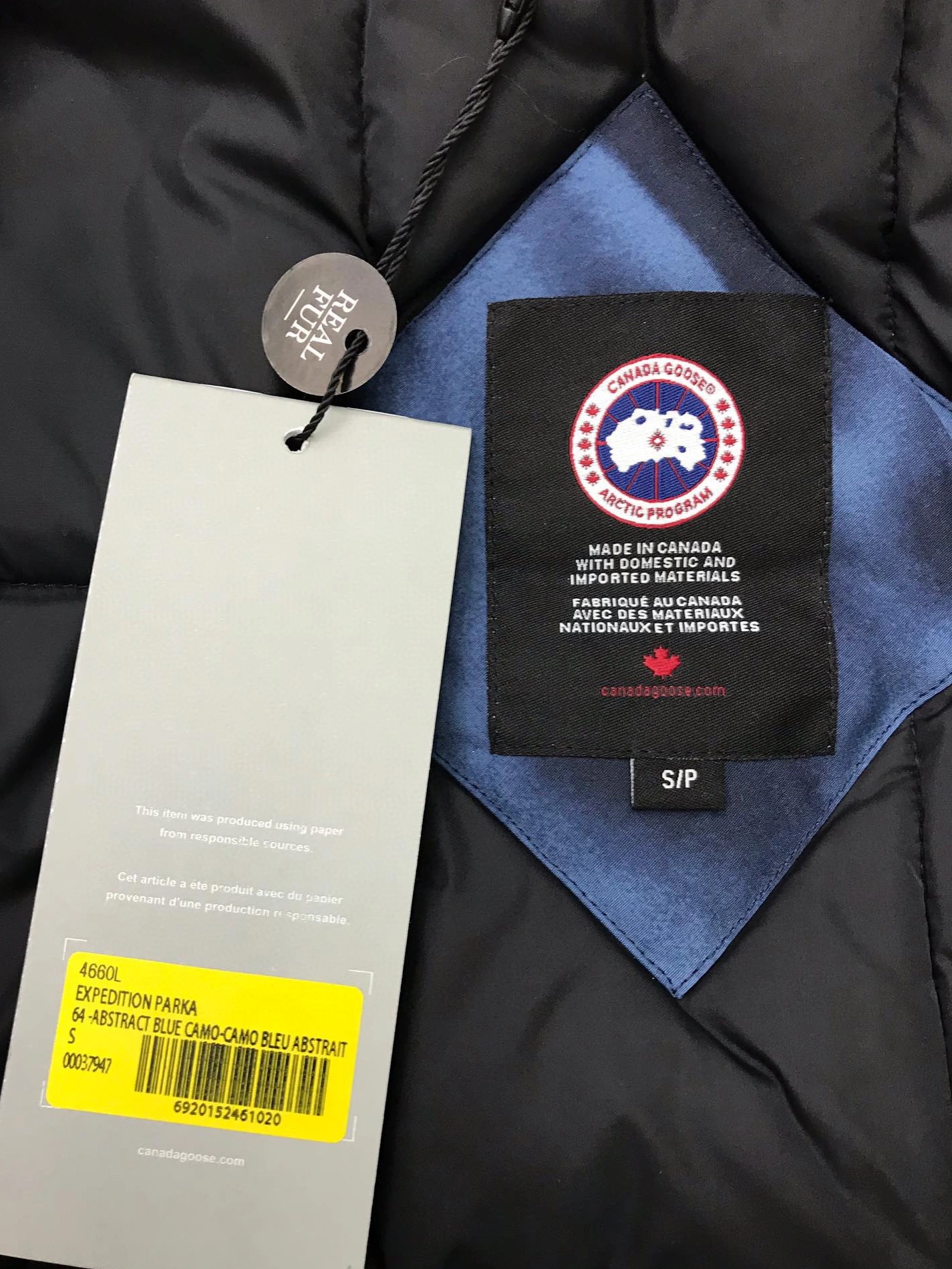 Refined 3217 Canada Goose Down Feather Coat Long Sleeved For Women