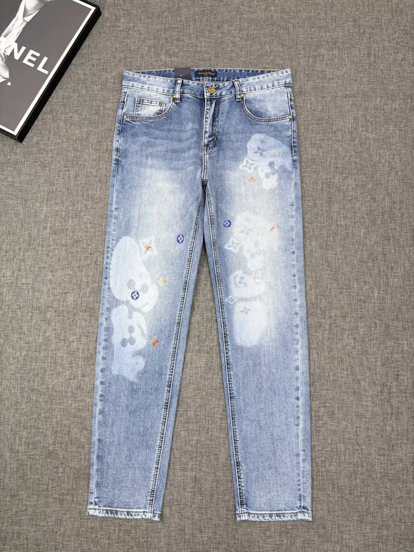 Refined 3221 Louis Vuitton LV Jeans For Men