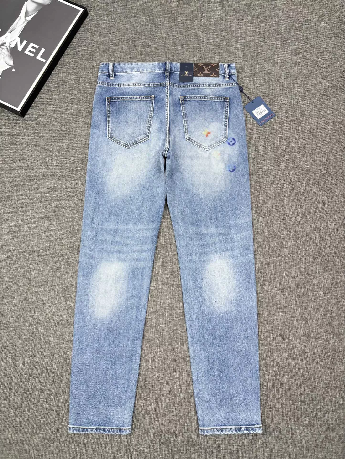 Refined 3221 Louis Vuitton LV Jeans For Men
