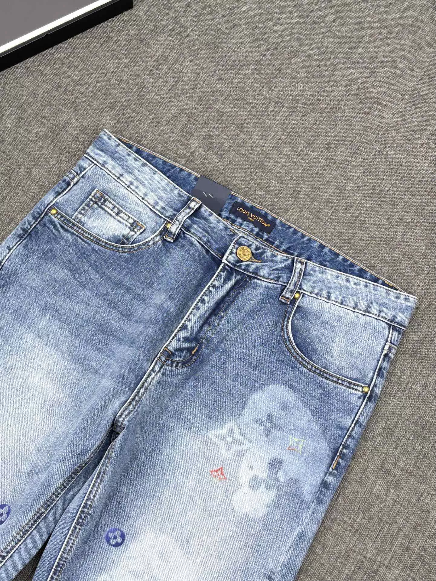 Refined 3221 Louis Vuitton LV Jeans For Men