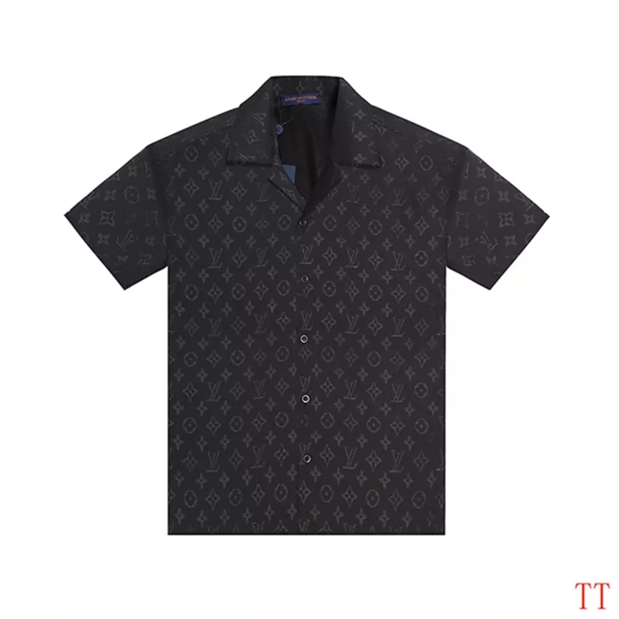Refined 3232 Louis Vuitton LV Shirts Short Sleeved For Men
