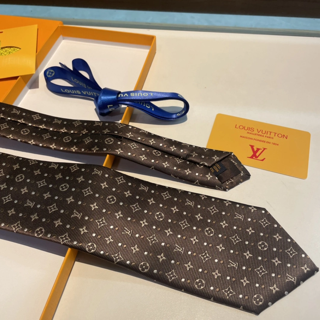 Refined 3289 Louis Vuitton LV Necktie For Men