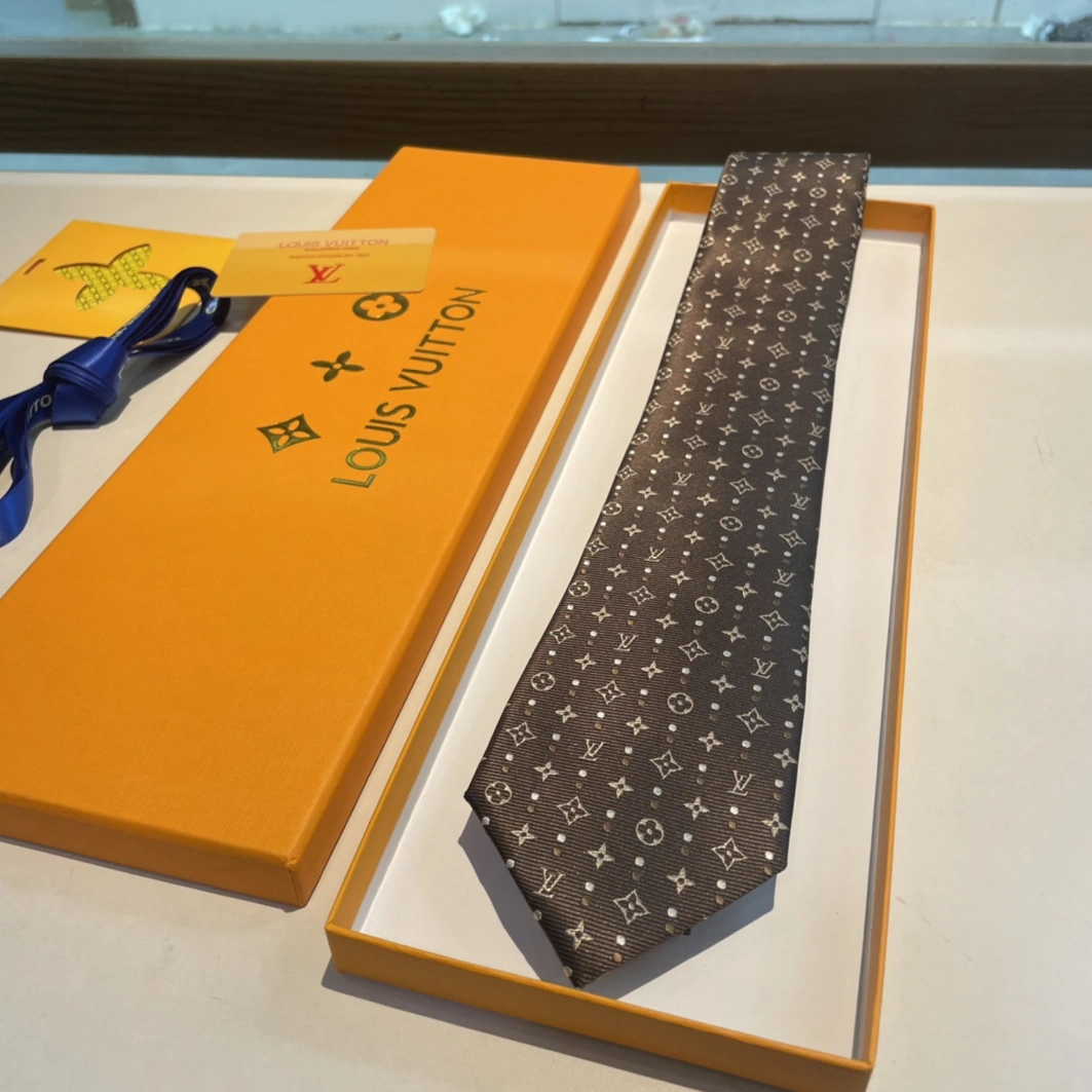Refined 3289 Louis Vuitton LV Necktie For Men