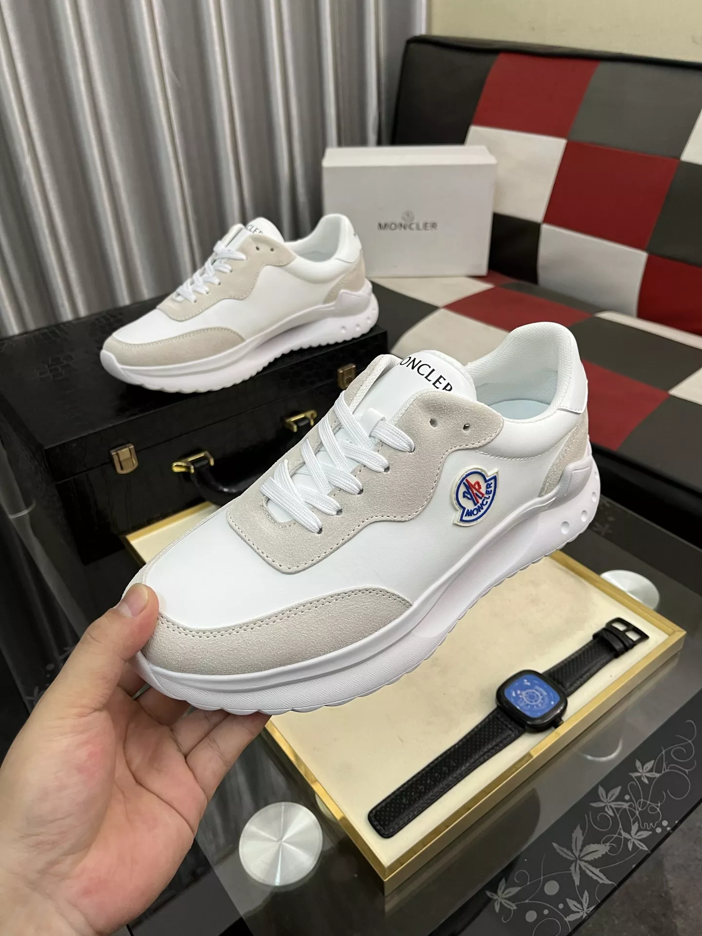 Refined 3293 Moncler Casual Shoes For Men