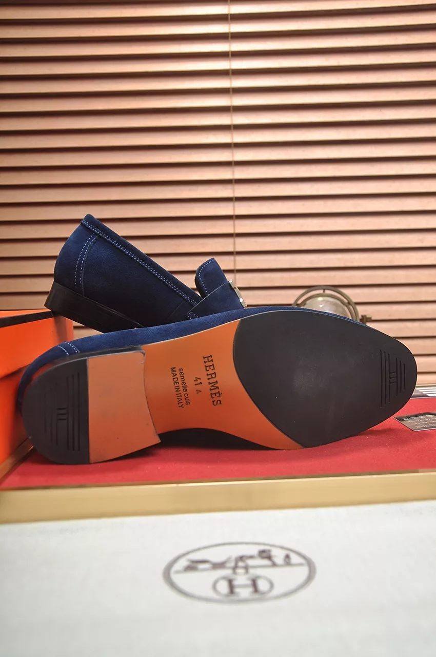 Refined 3351 Hermes Leather Shoes For Men