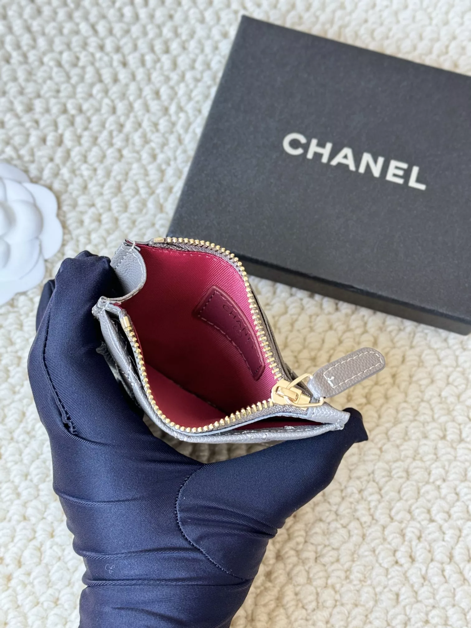 Refined 3561 Chanel Card Case