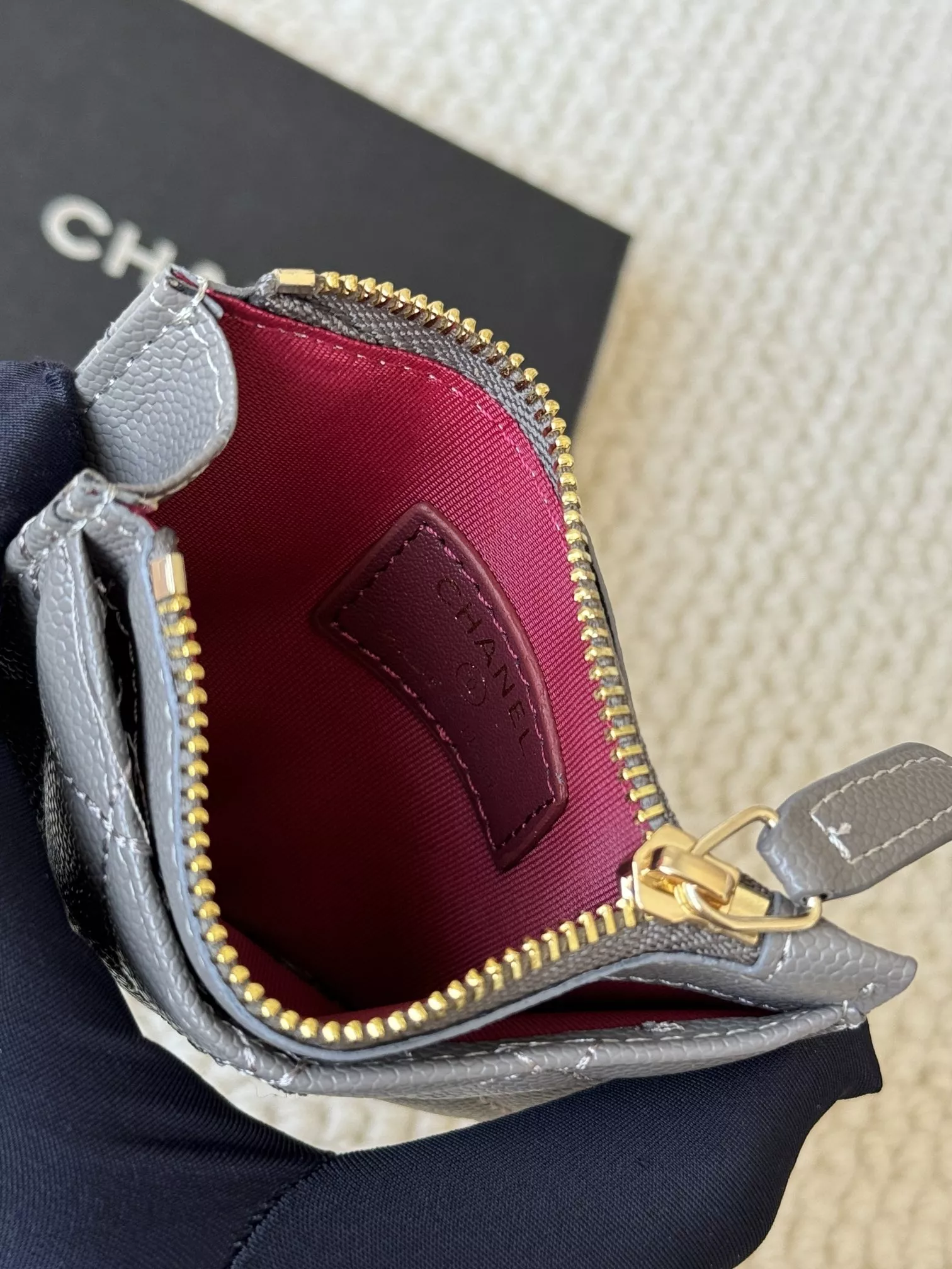Refined 3561 Chanel Card Case
