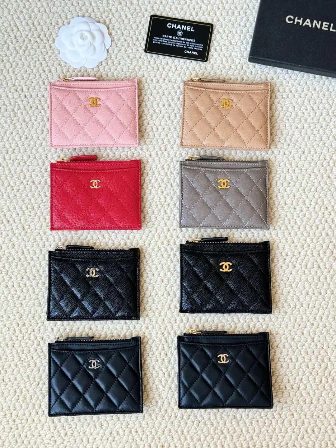 Refined 3561 Chanel Card Case