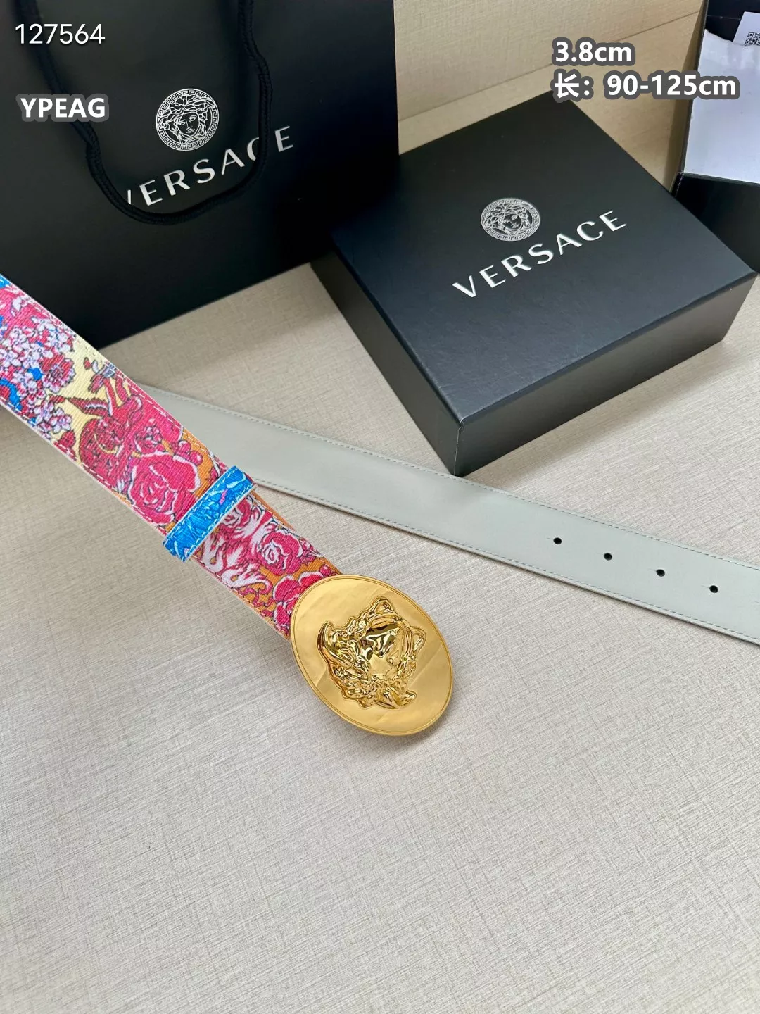 Refined 369 Versace AAA Quality Belts For Unisex