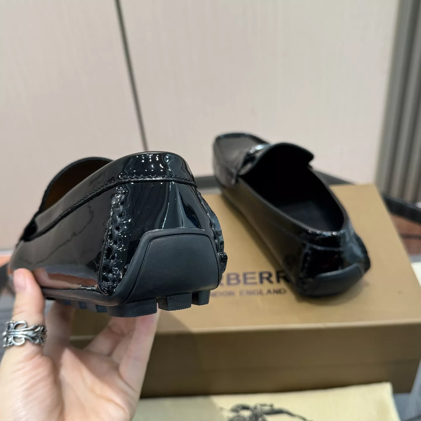 Refined 3696 Burberry Leather Shoes For Men