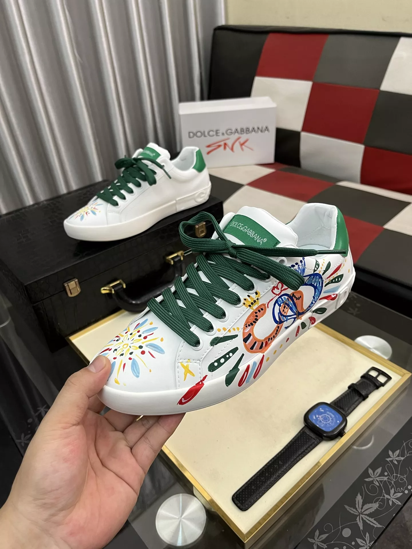 Refined 3715 Dolce & Gabbana D&G Casual Shoes For Men