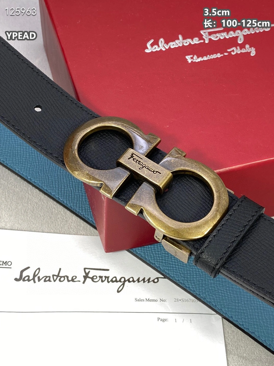 Refined 379 Salvatore Ferragamo AAA Quality Belts For Men