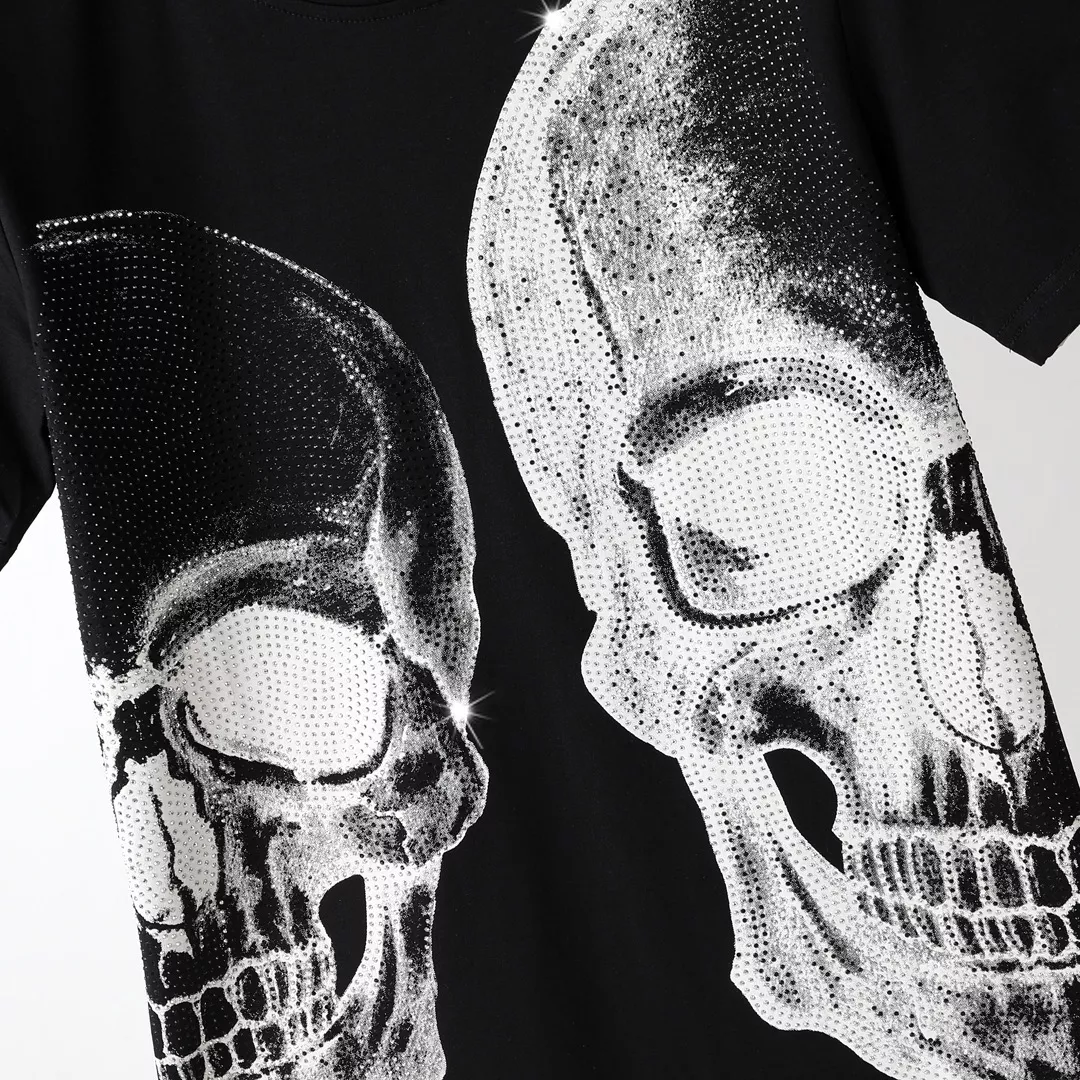 Refined 3791 Philipp Plein PP T-Shirts Short Sleeved For Men