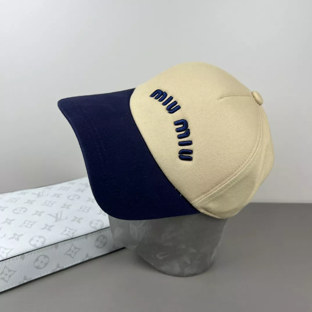 Refined 3967 MIU MIU Caps