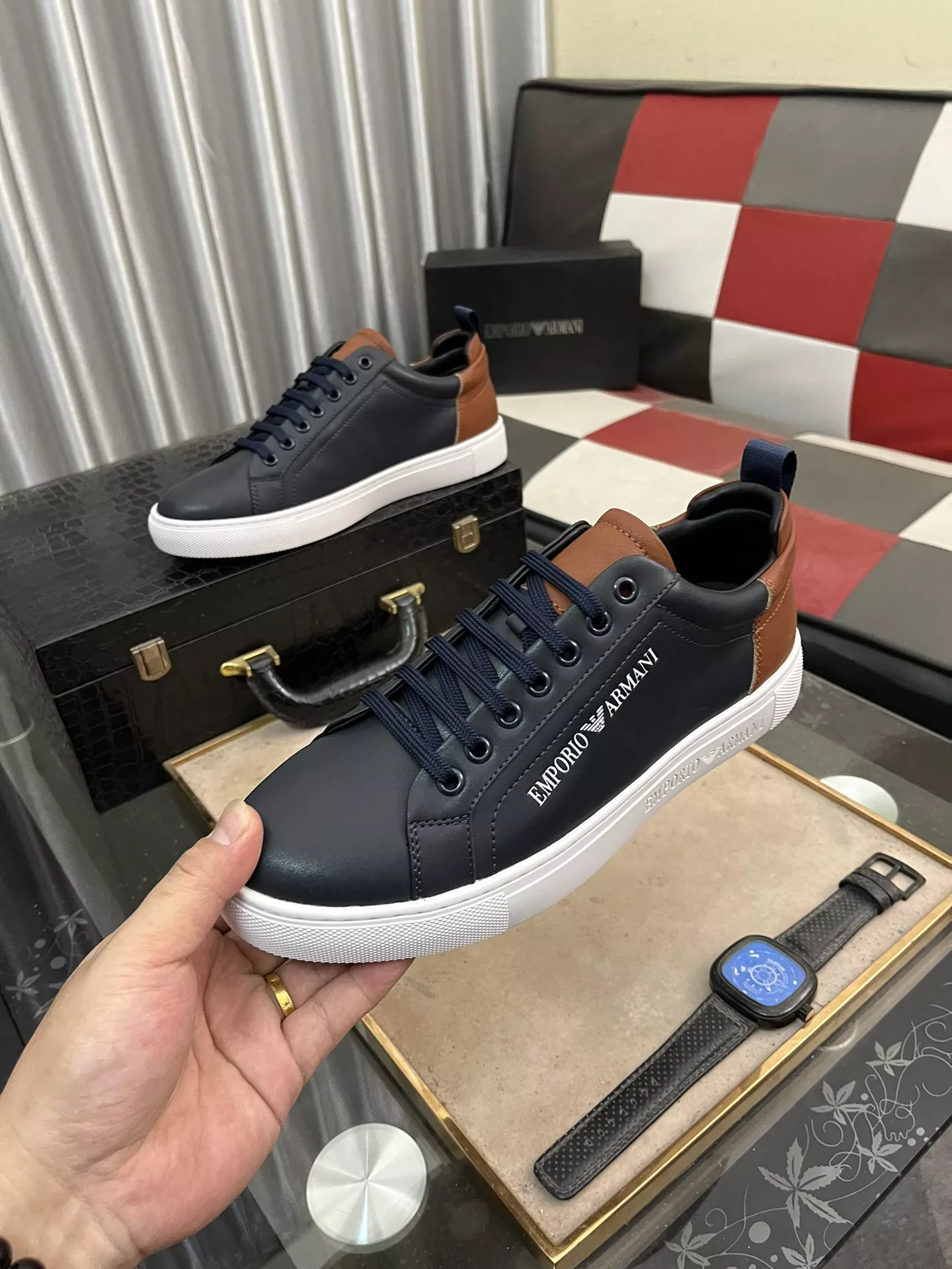 Refined 4319 Armani Casual Shoes For Men