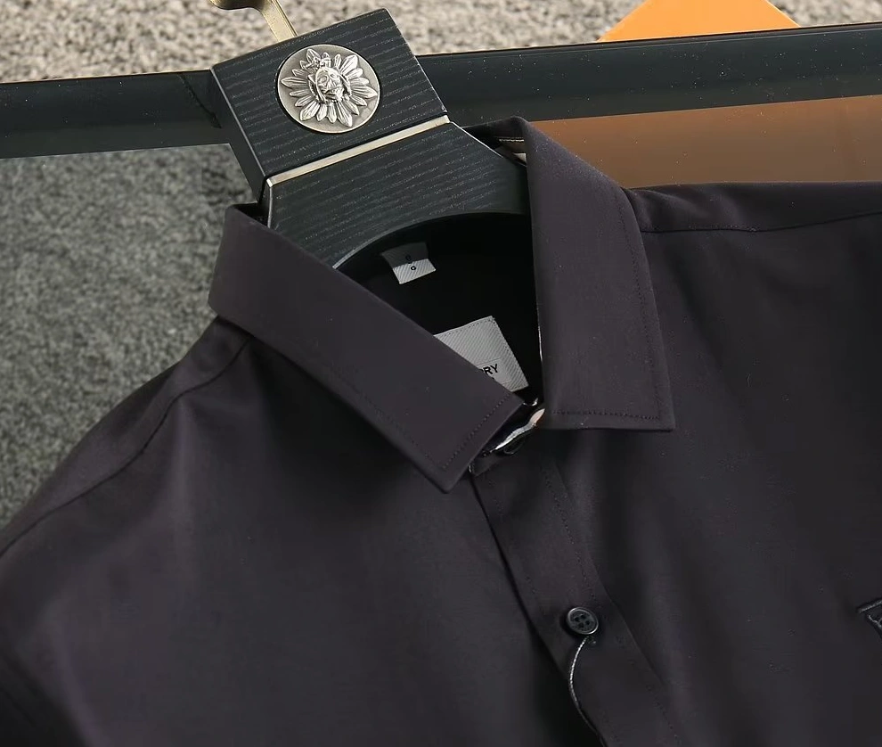 Refined 4396 Burberry Shirts Short Sleeved For Men