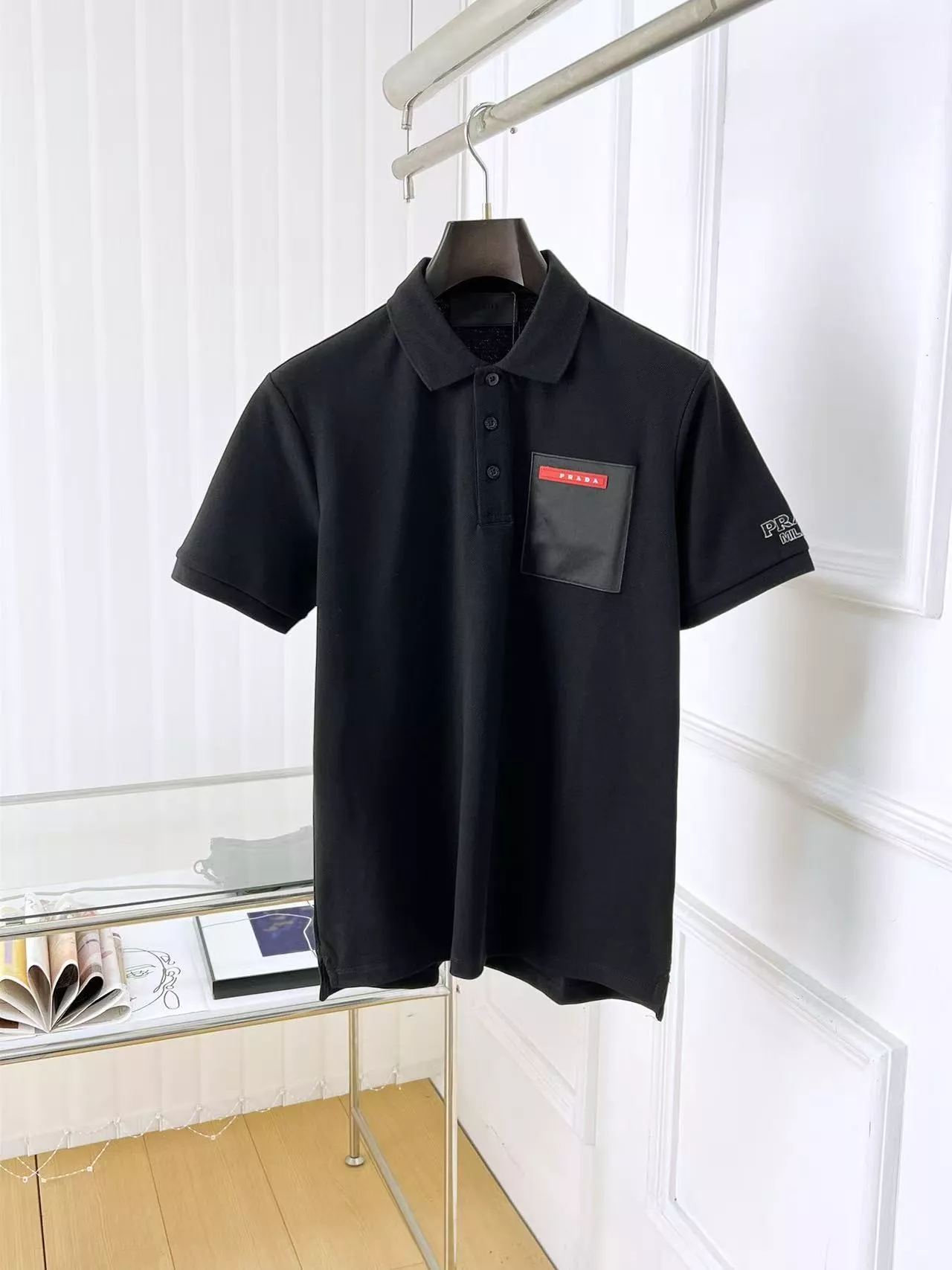 Refined 4467 Prada T-Shirts Short Sleeved For Men
