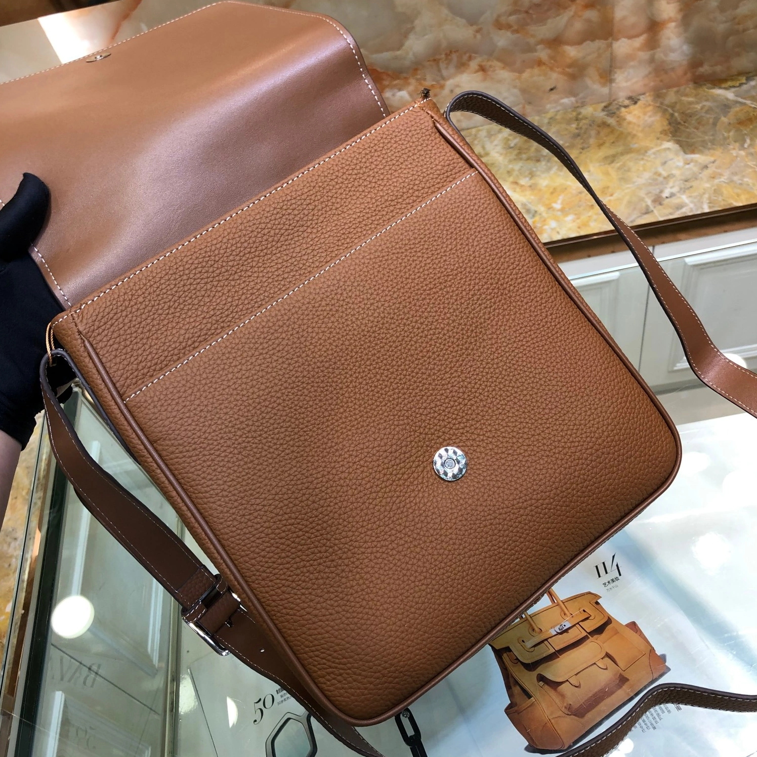 Refined 4482 Hermes AAA Man Messenger Bags