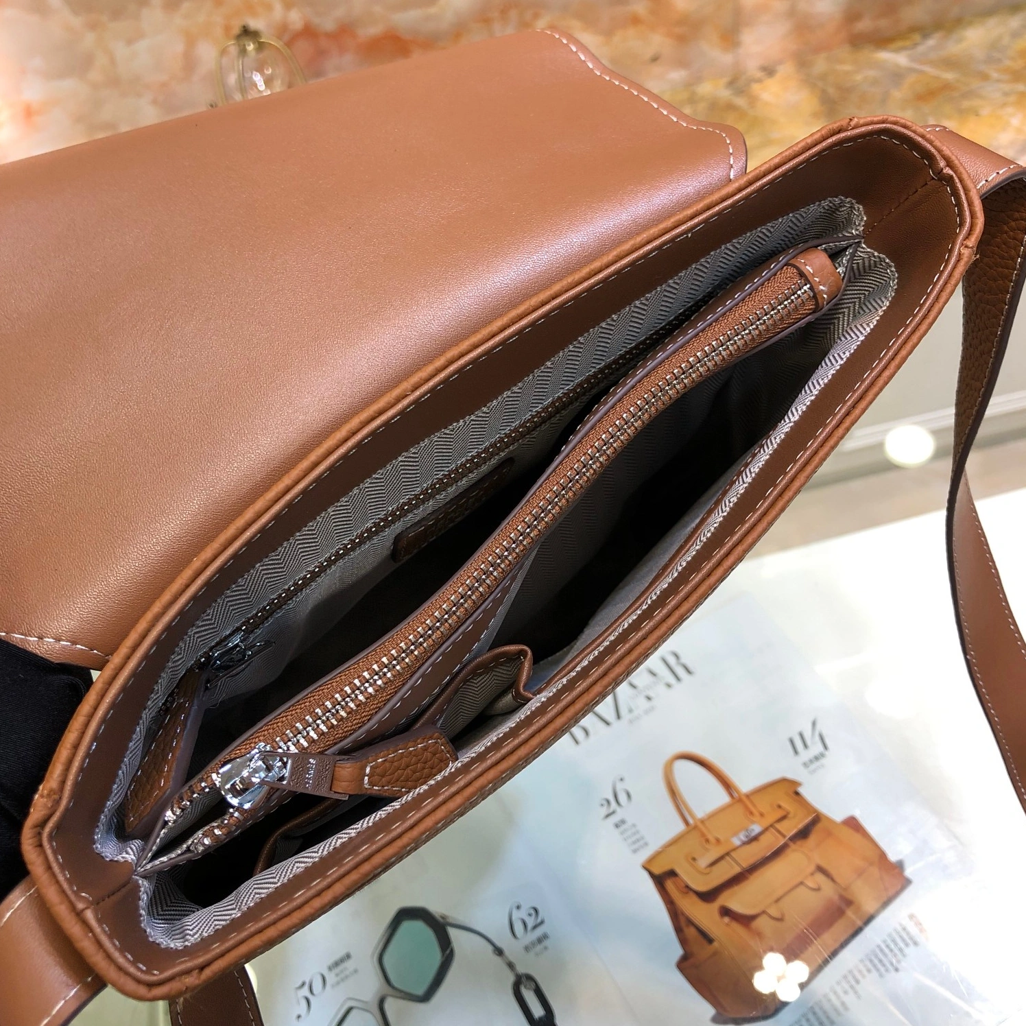 Refined 4482 Hermes AAA Man Messenger Bags