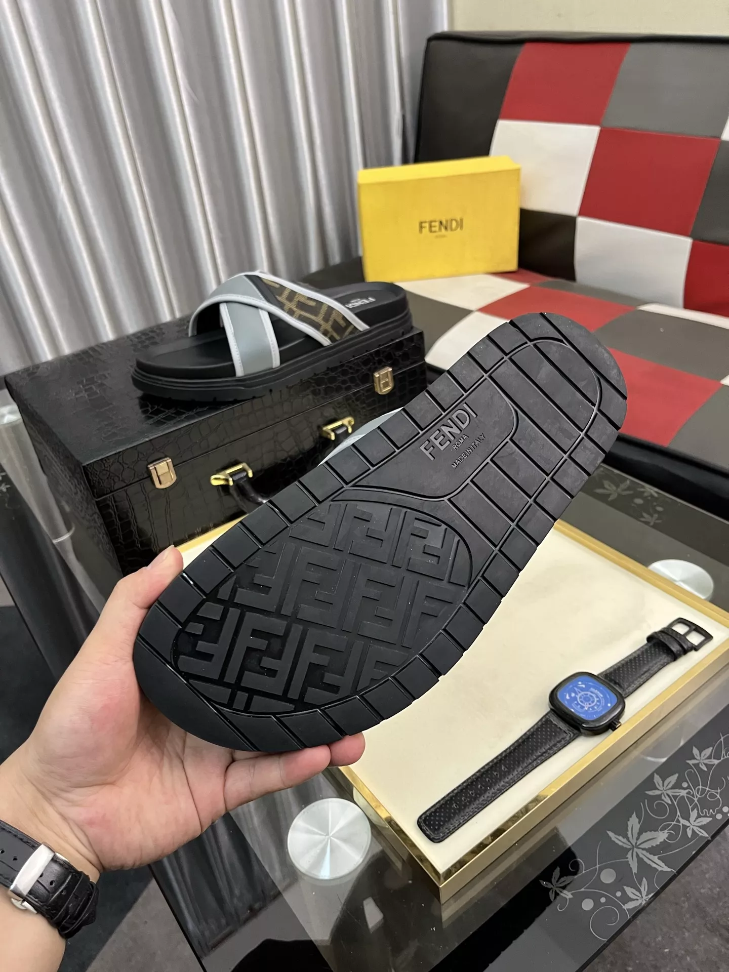 Refined 4680 Fendi Slippers For Men