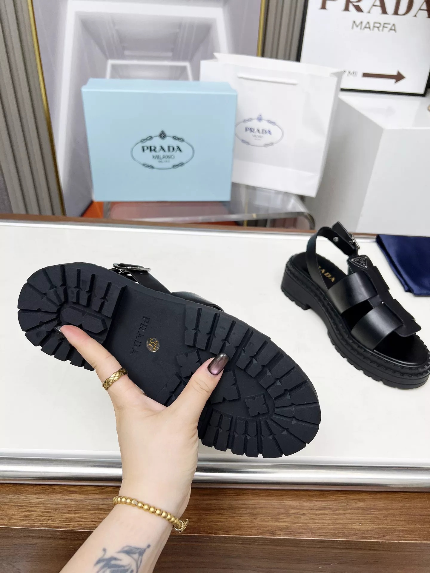 Refined 4716 Prada Sandal For Women